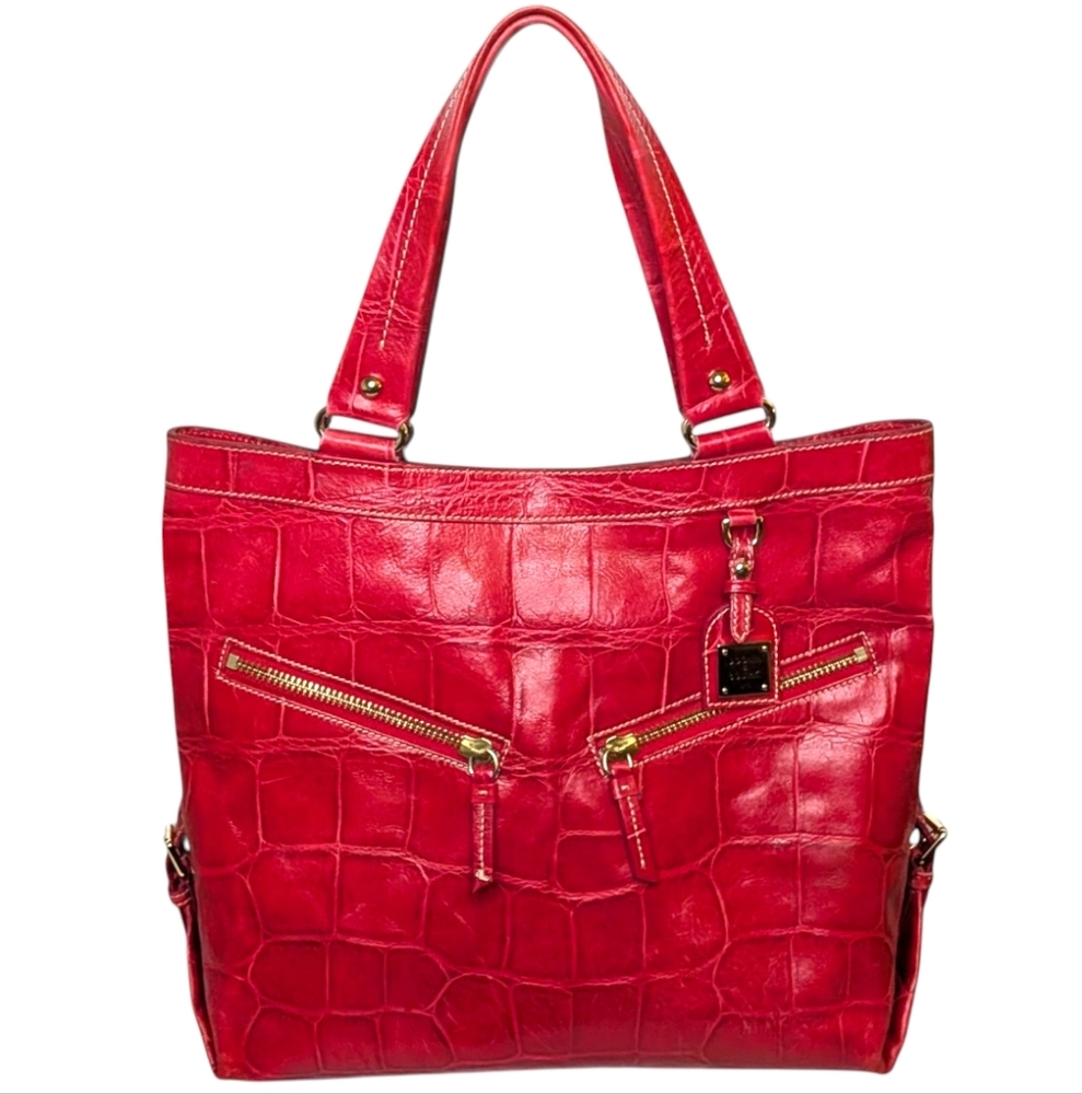 Dooney & Bourke Red Tote Bag